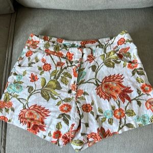 Tommy Bahama linen shorts sz 4